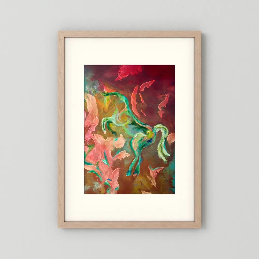 Eldhästen "Courage" | FineArt Print