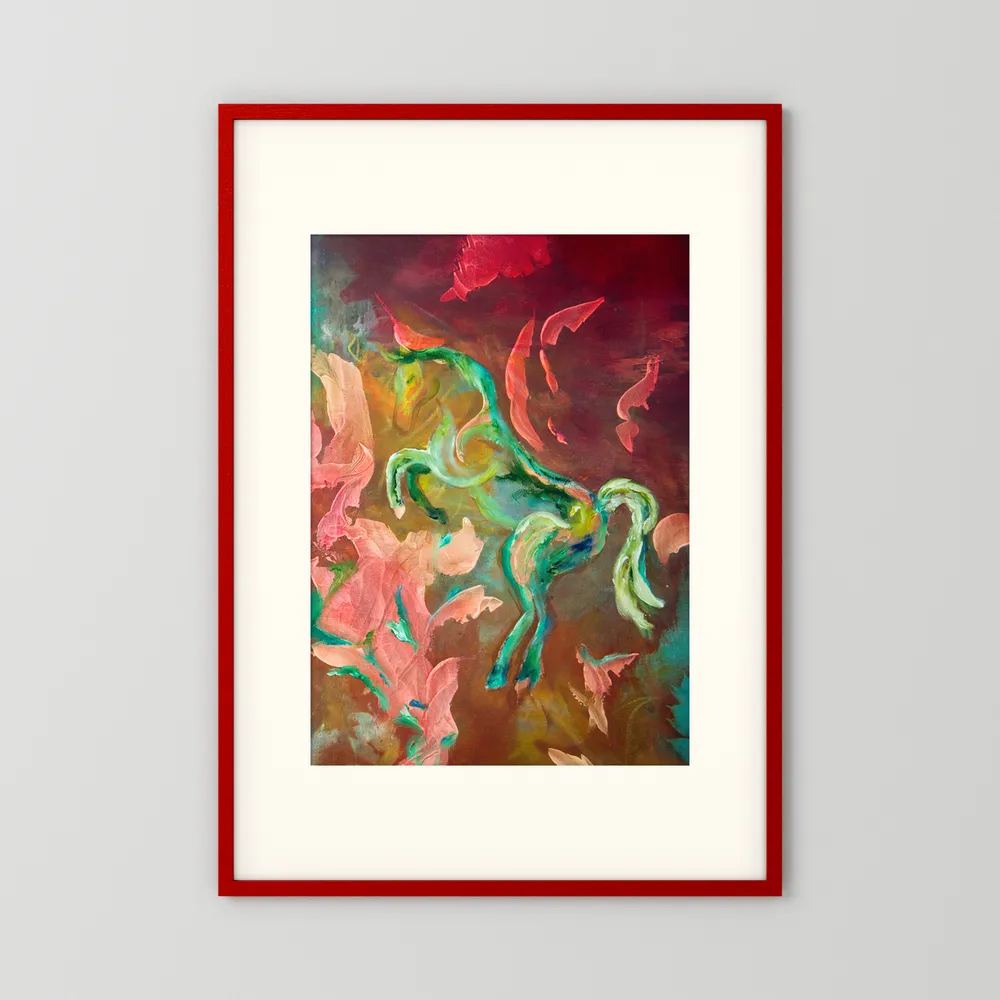 Eldhästen "Courage" | FineArt Print