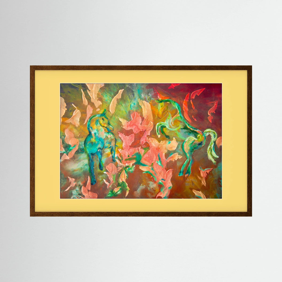 Eldhästens hjärta - Union of Fire & Ice | FineArt Print