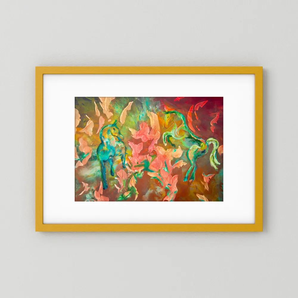 Eldhästens hjärta - Union of Fire & Ice | FineArt Print
