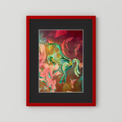 Eldhästen "Courage" | FineArt Print