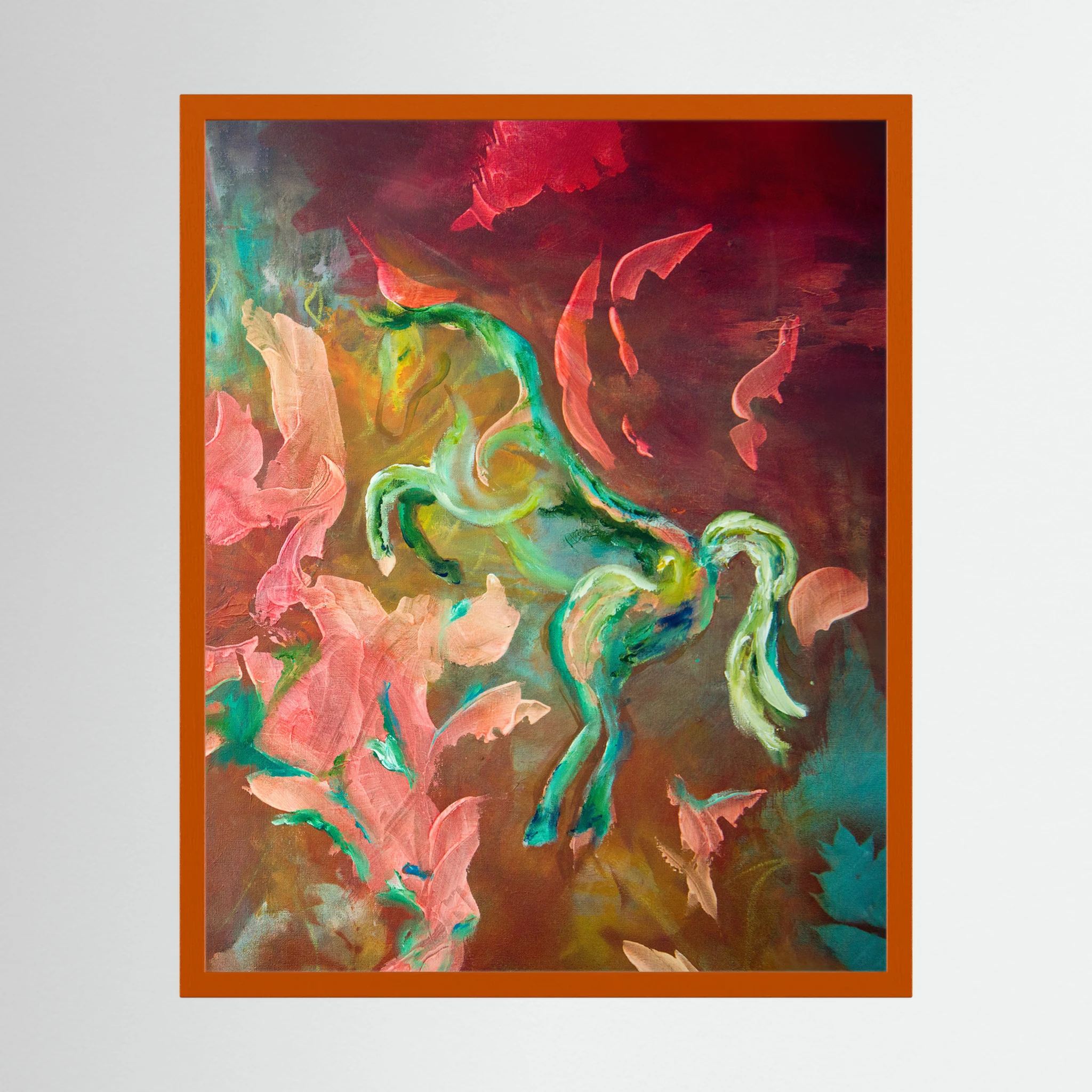 Eldhästen "Courage" | FineArt Print