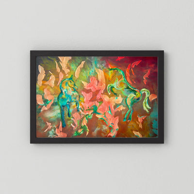 Eldhästens hjärta - Union of Fire & Ice | FineArt Print