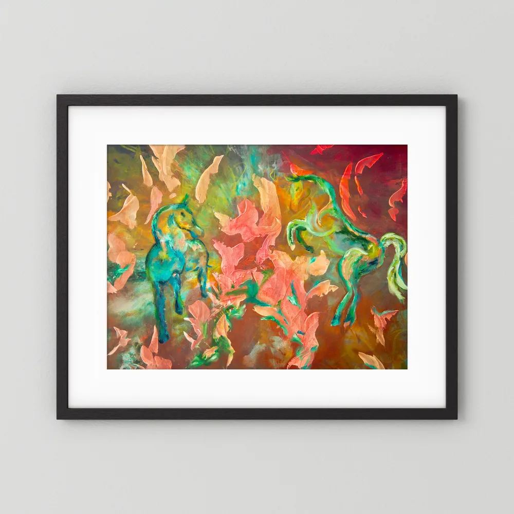Eldhästens hjärta - Union of Fire & Ice | FineArt Print