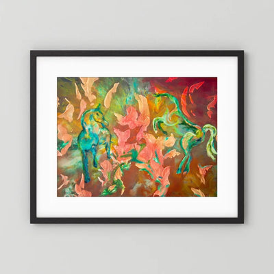 Eldhästens hjärta - Union of Fire & Ice | FineArt Print