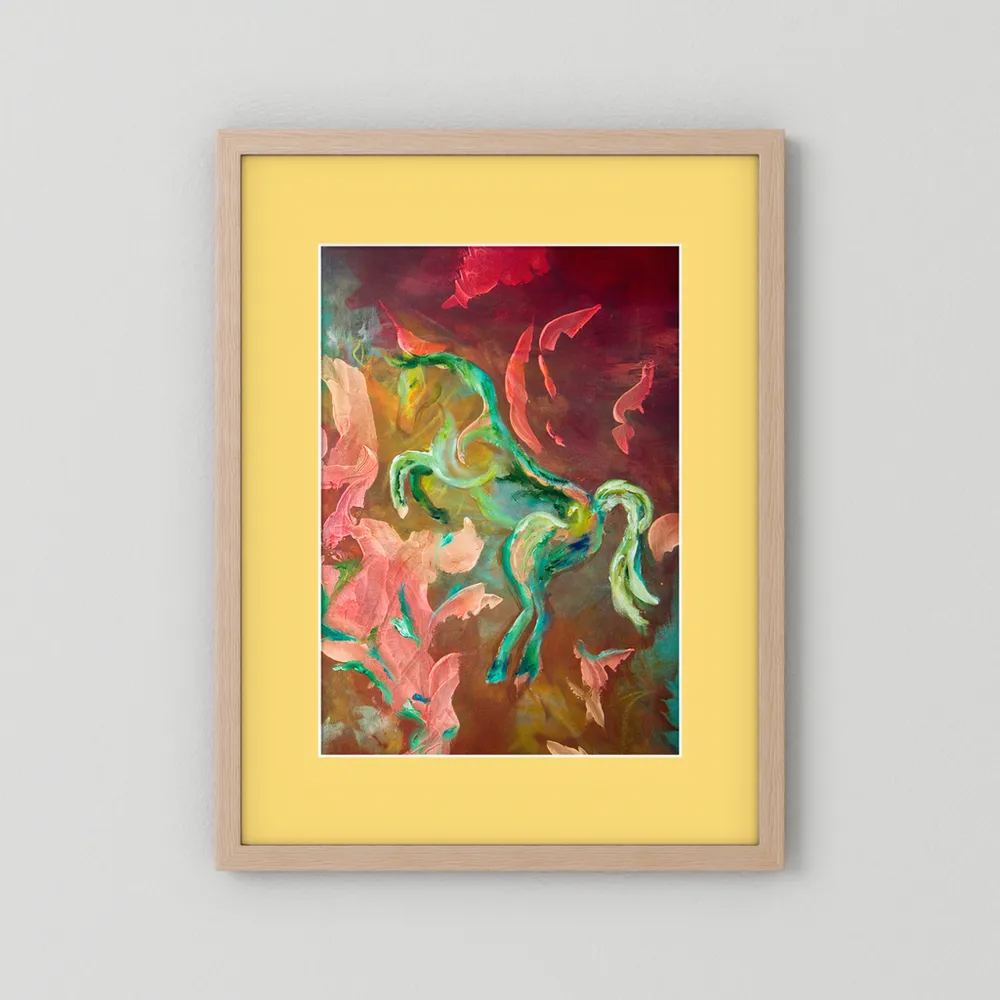 Eldhästen "Courage" | FineArt Print