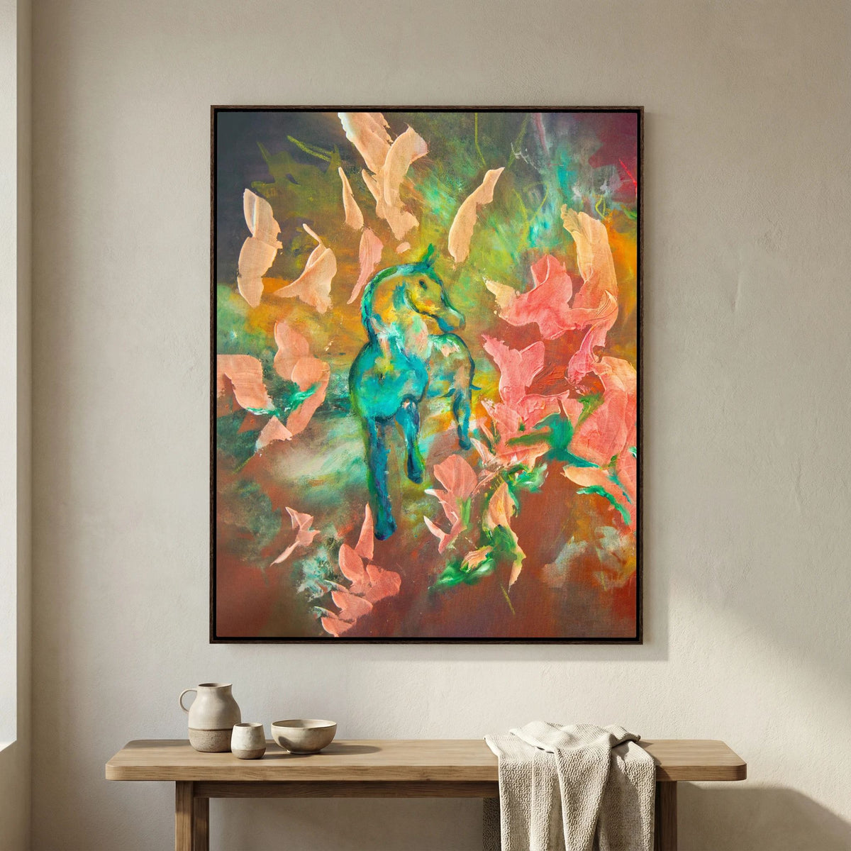 Eldhästen "Trust" | Canvas