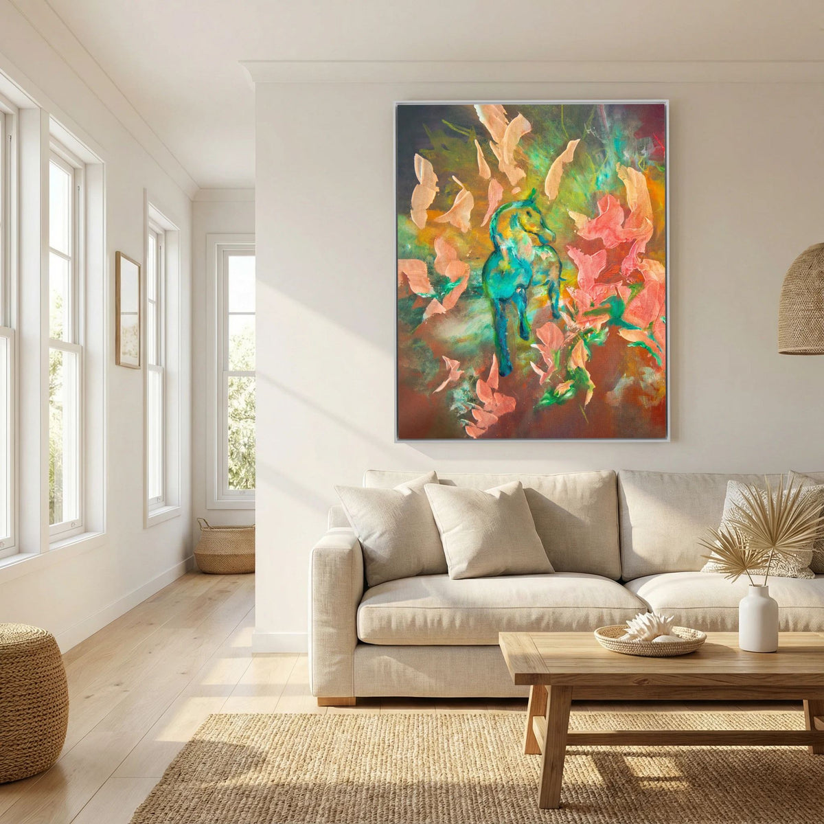 Eldhästen "Trust" | Canvas