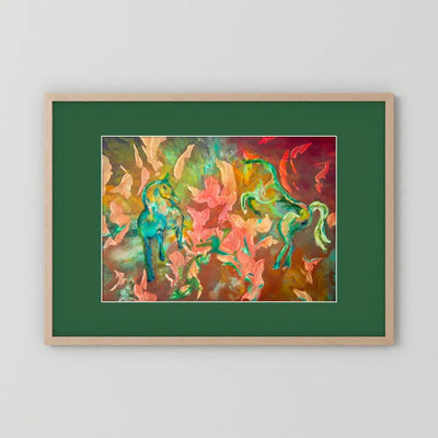 Eldhästens hjärta - Union of Fire & Ice | FineArt Print