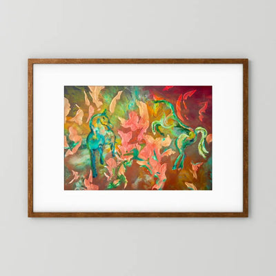 Eldhästens hjärta - Union of Fire & Ice | FineArt Print