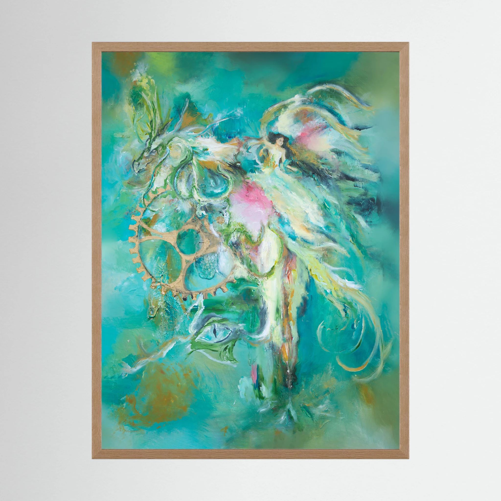 Den Nya Tiden - "Det högre Hjärtat" | FineArt print