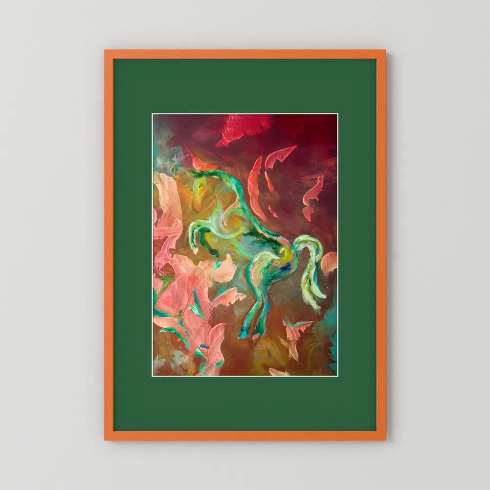 Eldhästen "Courage" | FineArt Print