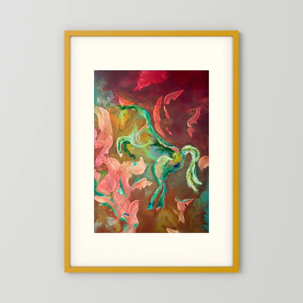 Eldhästen "Courage" | FineArt Print