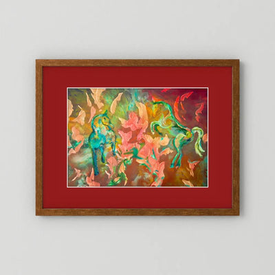 Eldhästens hjärta - Union of Fire & Ice | FineArt Print