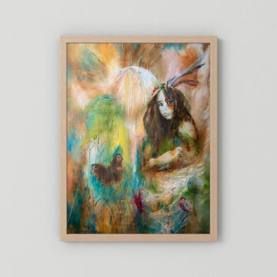 Earth - väktaren av livets frö | FineArt Print