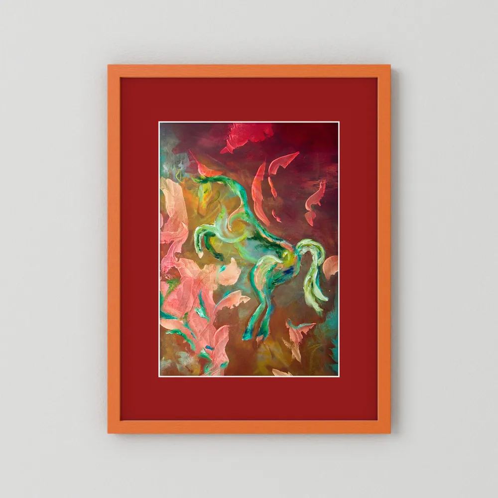 Eldhästen "Courage" | FineArt Print