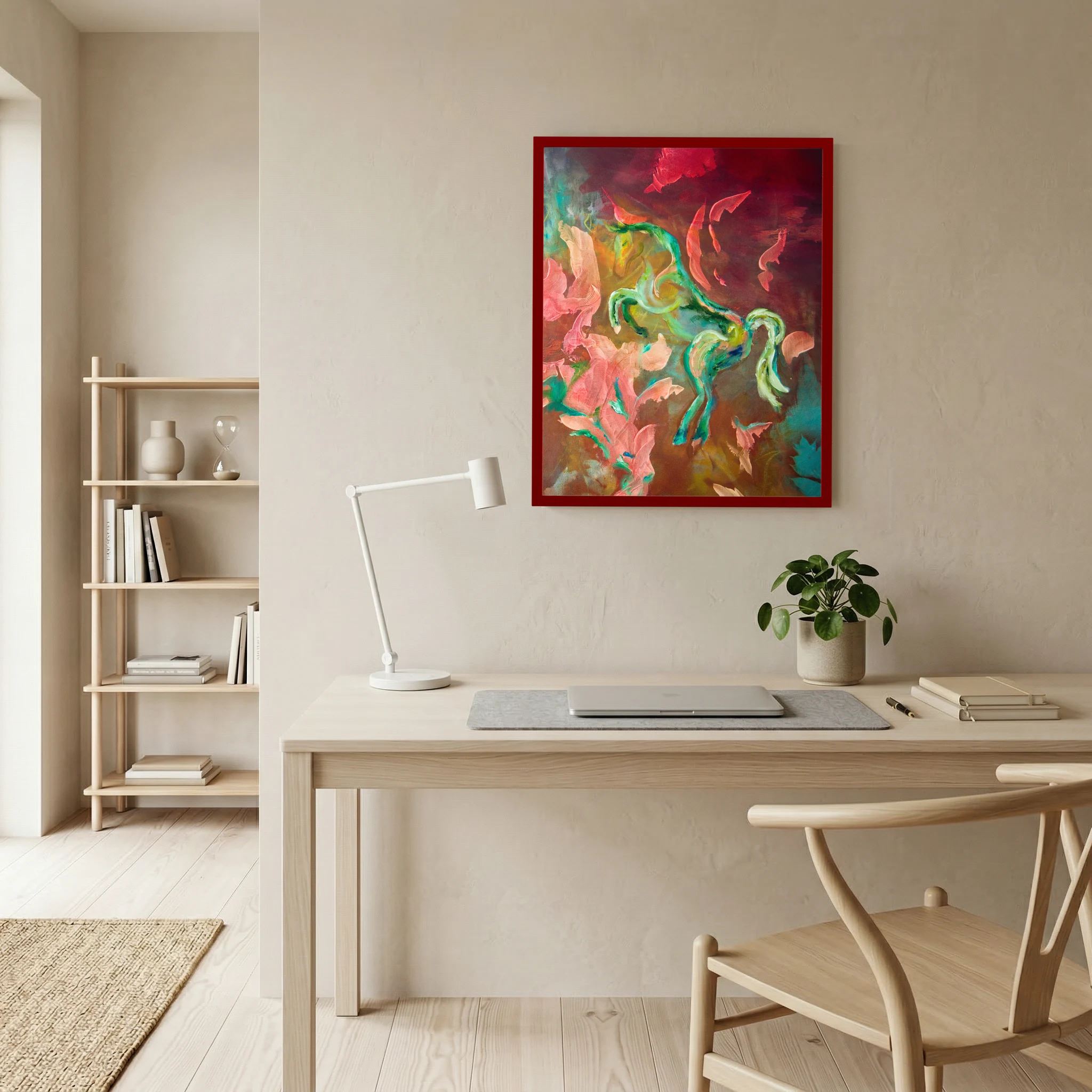 Eldhästen "Courage" | FineArt Print